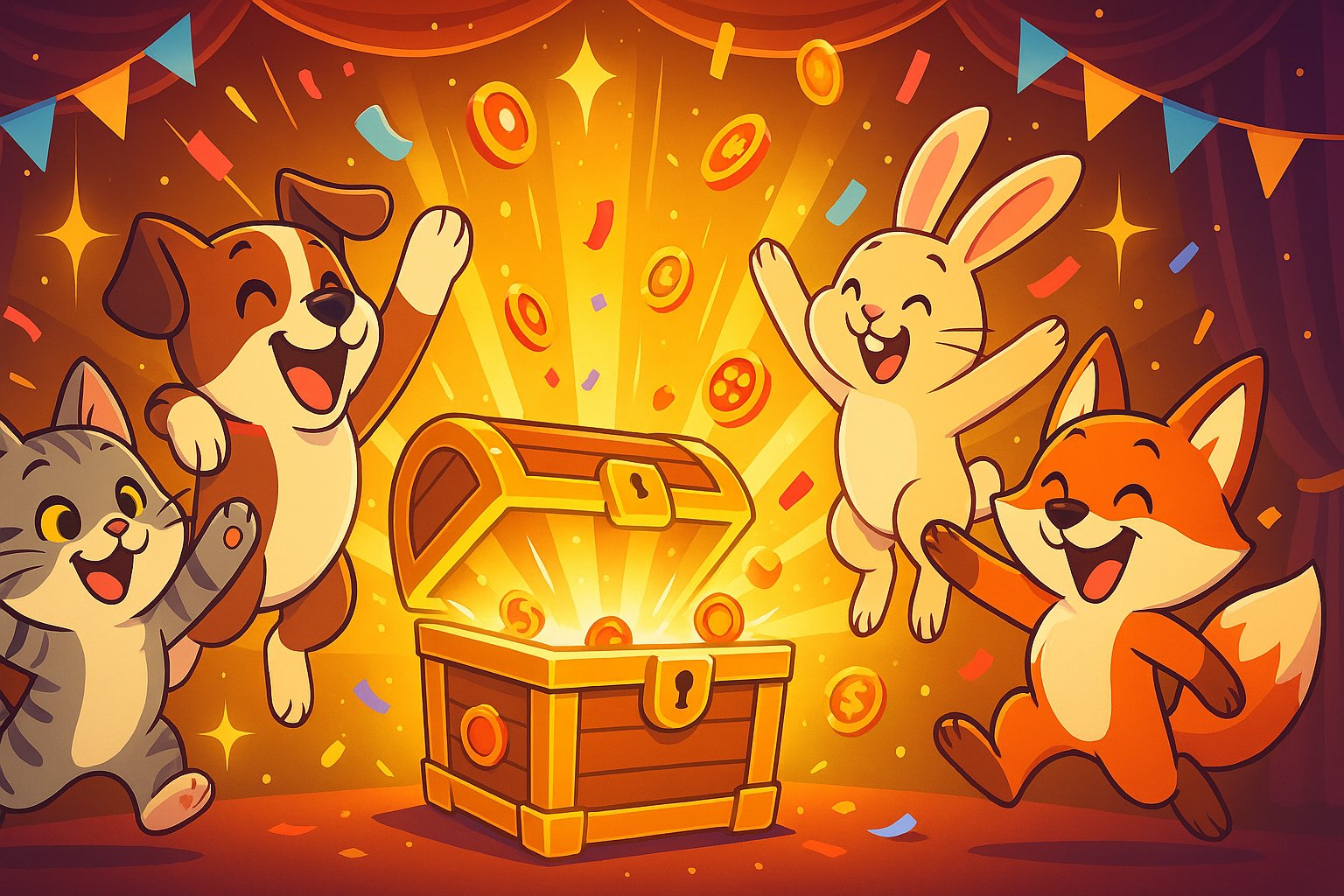 opinnacle Slots ဂိမ်းတွင် Jackpot ရောက်ပြီး ဆုကြေးပေါ်လာနေသောပုံ